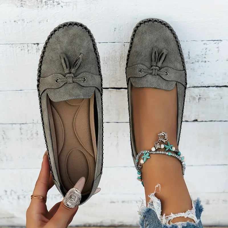 Ingrid™ | Ortopediske Vintage Loafers