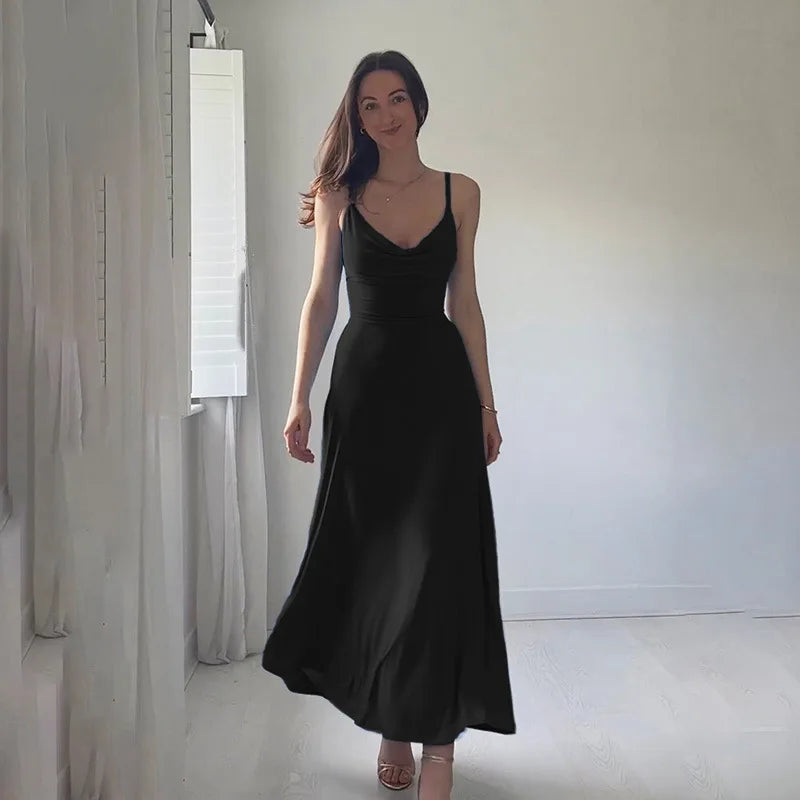 Elvora™ | Elegant Lang Kjole