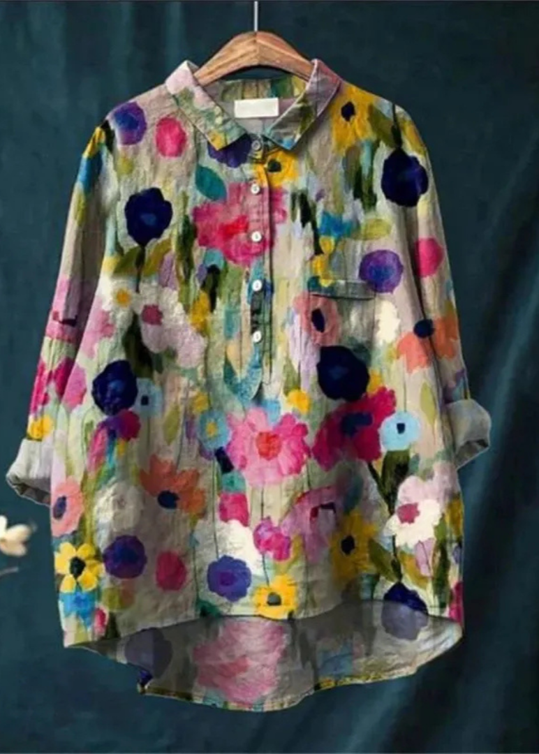 Elisabeth | Klassisk Blomsterbluse