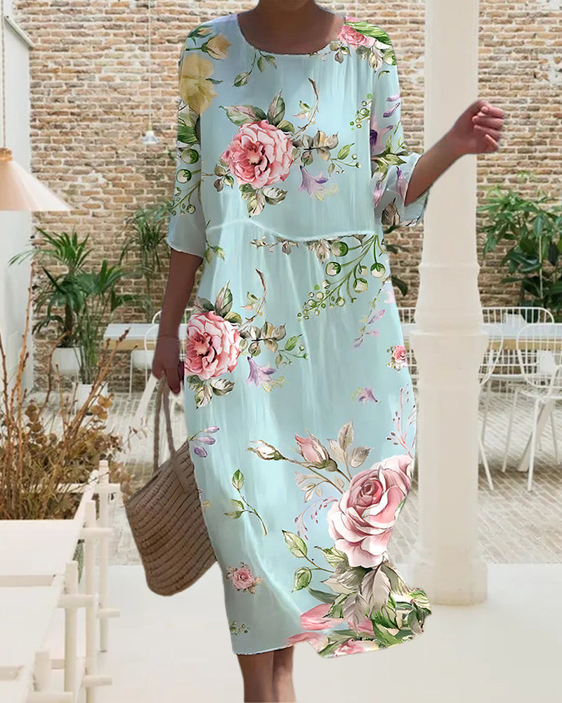 Martha™ | Elegant Blomsterkjole