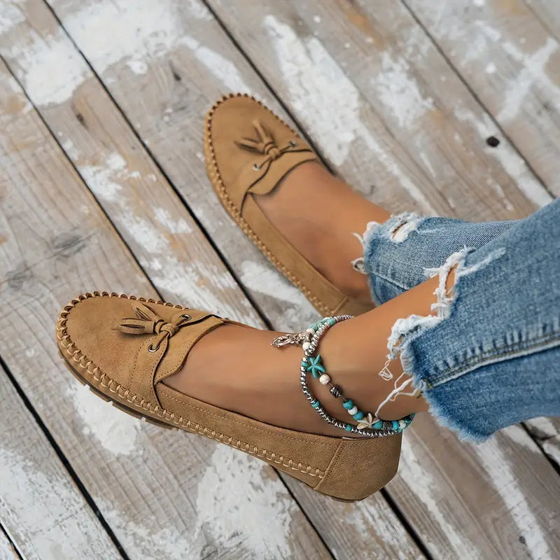 Ingrid™ | Ortopediske Vintage Loafers