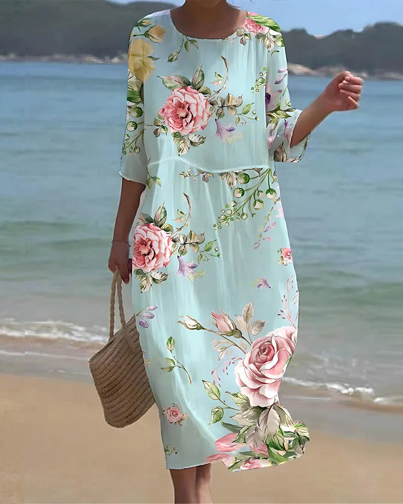 Martha™ | Elegant Blomsterkjole