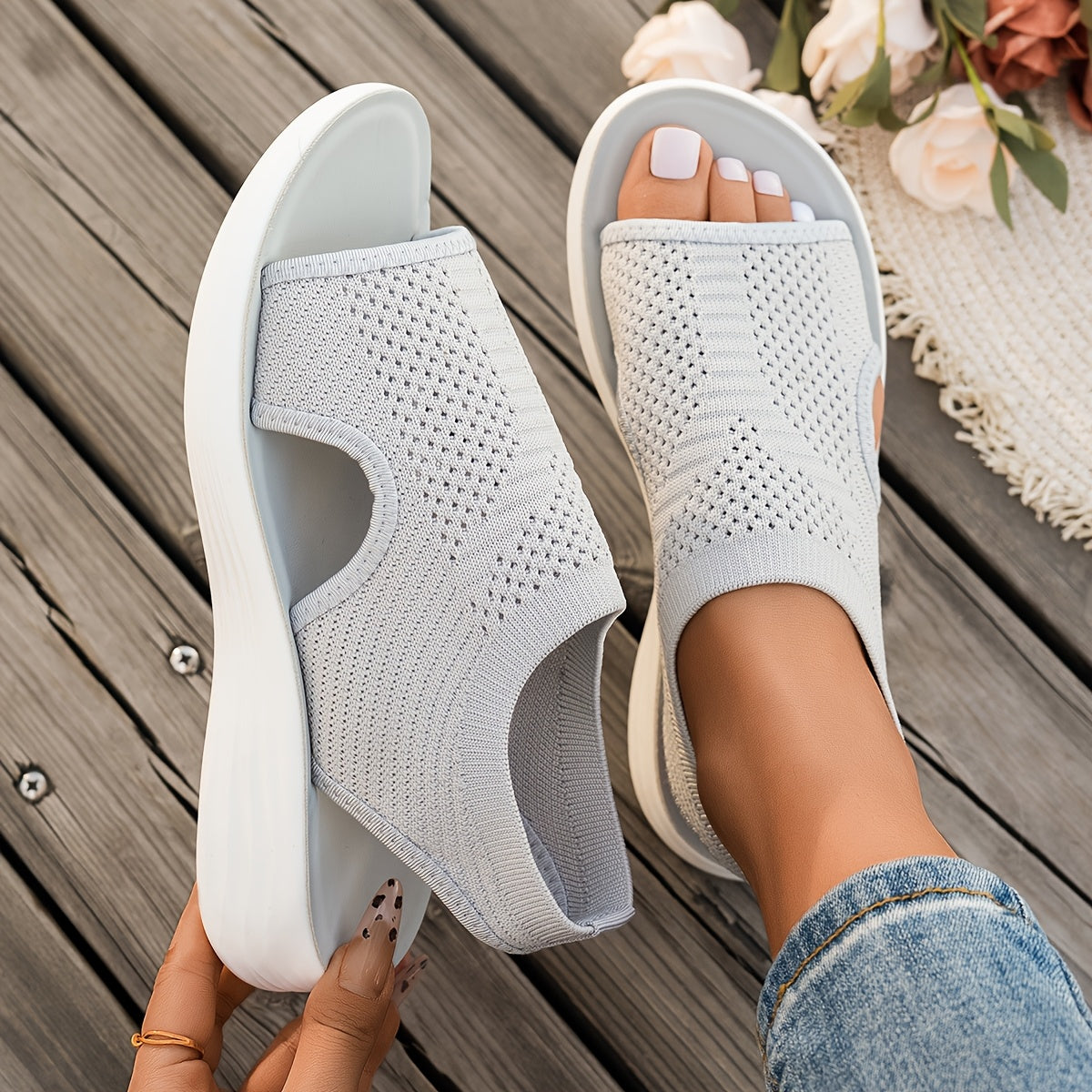 Elvora™ - Ortopediske Og Stilige Sandaler