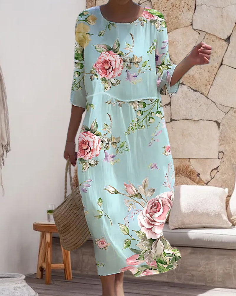Martha™ | Elegant Blomsterkjole