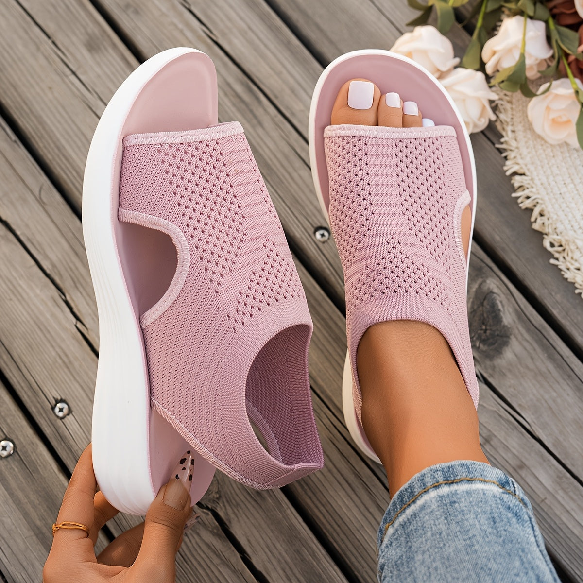 Elvora™ - Ortopediske Og Stilige Sandaler